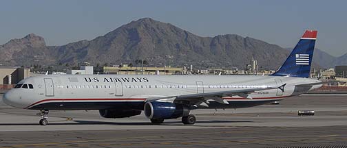 US Airways Airbus A321-231 N524UW, November 10, 2010